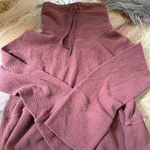 Lululemon Ribbed Bell Sleeve Pullovet